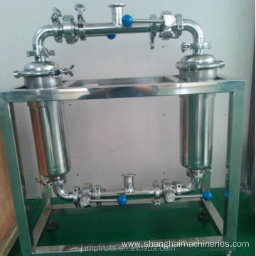 double vacuum filter machine